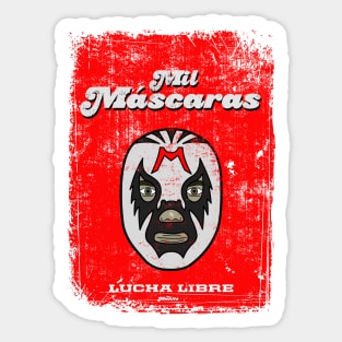 Mil Máscaras Sticker